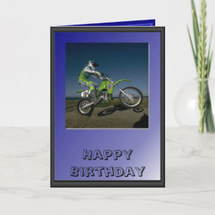 Motor cycle rider card