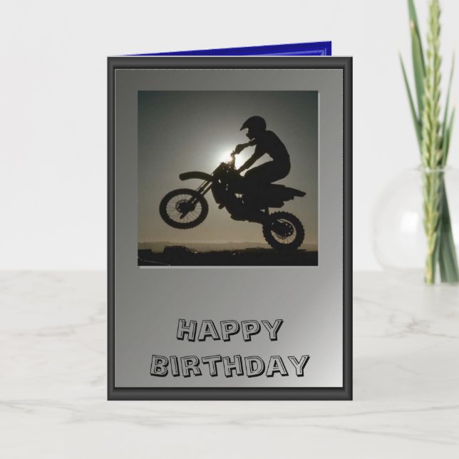 Motor cycle tricks card (Front)