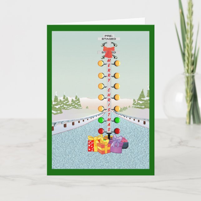 Motor Head Christmas Card (Front)