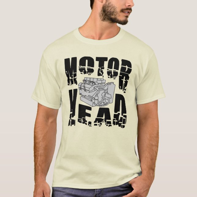 Motor Head Engine T-Shirt (Front)