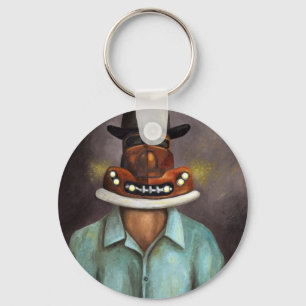 Motor  Head Key Ring