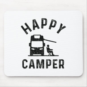 Motor-home Rv Stuff Men Happy Camper  Mouse Mat