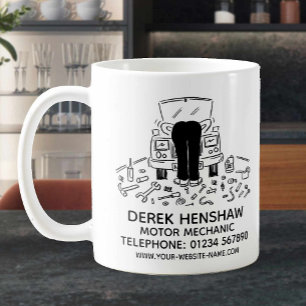 Motor Mechanic Promotional Coffee Mug