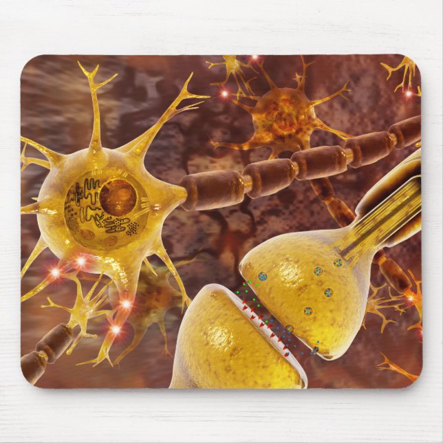 Motor Neurons Mouse Mat (Front)