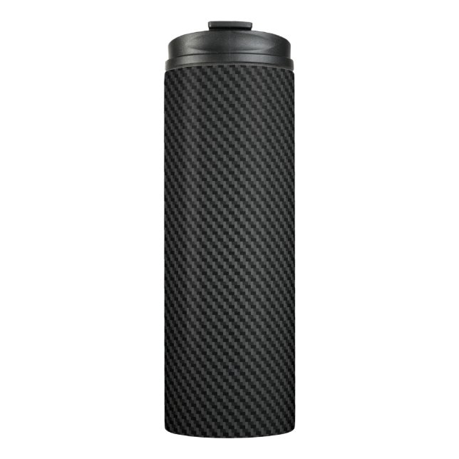 Motor Racing Carbon Fibre Thermal Tumbler (Front)