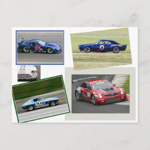Motor Racing Postcard