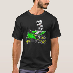 Motorbike biker border crosser biker ibuprofen mot T-Shirt
