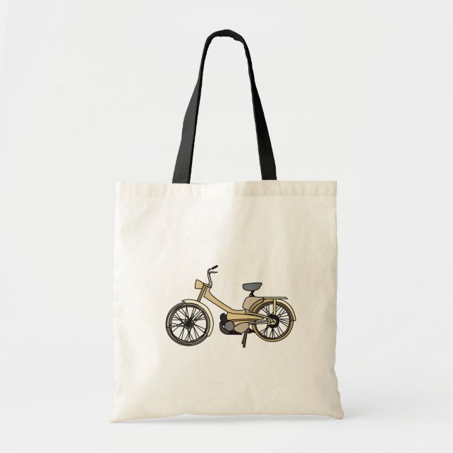 Motorbike Bikers Retro Tote Bag (Front)