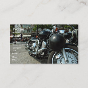 Motorbike Business Card