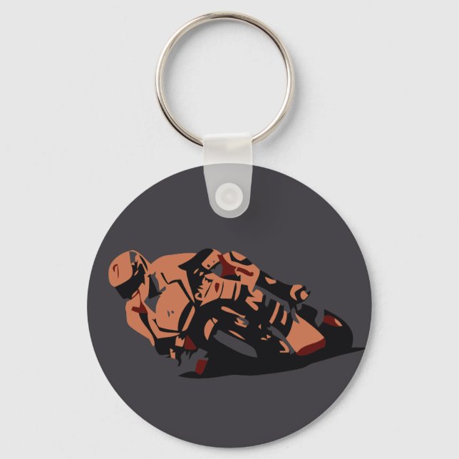 Motorbike Key Ring (Front)