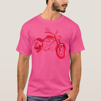 Motorbike Minimalist T-Shirt
