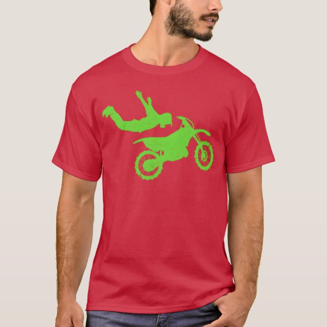 Motorbike Motocross Etreme Sport Lovers Gift frien T-Shirt (Front)