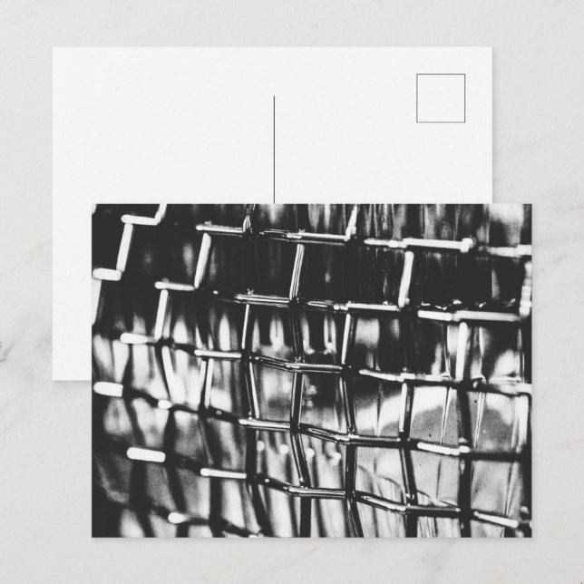 Motorbike Motorcycle Bike Headlight Cover Grille Postcard (Front/Back)