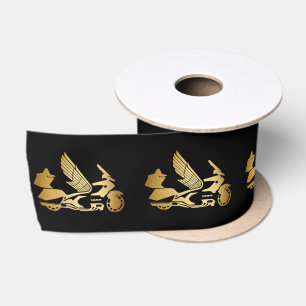 Motorbike motorcycle biker goldwing style satin ribbon