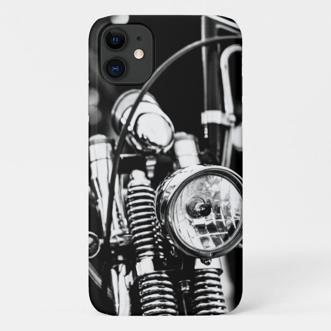 Motorbike Motorcycle Biker Rider iPhone 11 Case (Back)