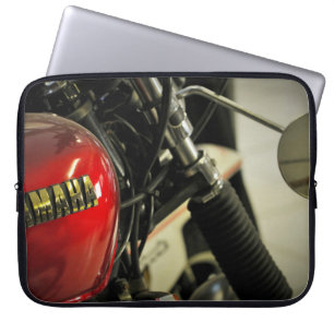 Motorbike Motorcycle Biker Rider Laptop Sleeve