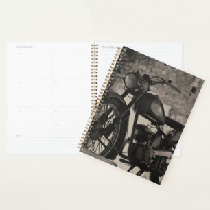 Motorbike Motorcycle Biker Rider Motorbike Planner