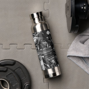 Motorbike Motorcycle Biker Rider Motorbike Water Bottle