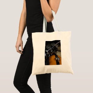 Motorbike Motorcycle Biker Rider Tote Bag