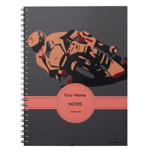 Motorbike Notebook (Front)