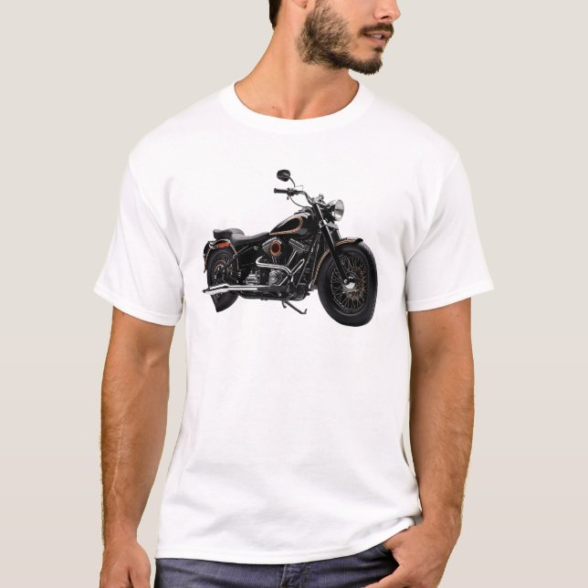 Motorbike or Motorcycle T-shirt  (Front)