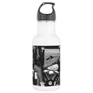 Motorbike Pinup Girl 532 Ml Water Bottle
