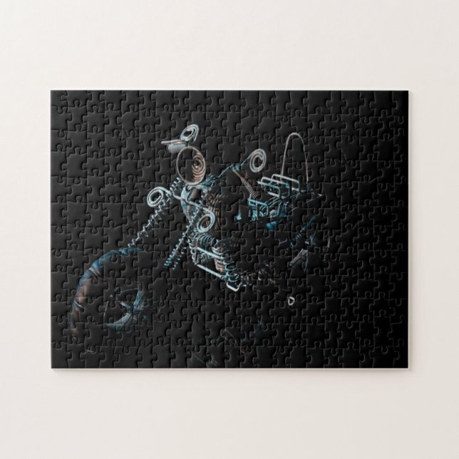 motorbike puzzle (Horizontal)