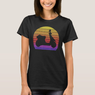 Motorbike Riders Moped Motorcycle Vintage Scooter T-Shirt
