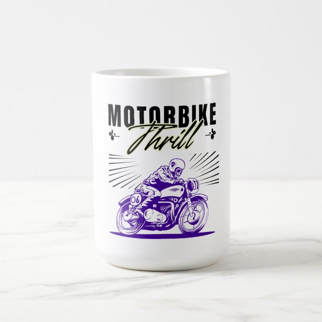 Motorbike Thrill Coffee Mug (Center)