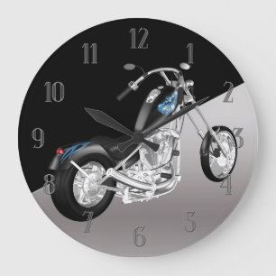 Motorbike Wall Clock