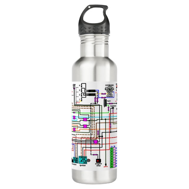 Motorbike Wiring Diagram. 710 Ml Water Bottle (Front)