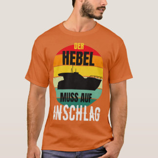 Motorboot Kapitn Sportboot Bootsfhrerschein T-Shirt