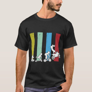 Motorcross Dirt Bike Evolution Gift Design for BMX T-Shirt