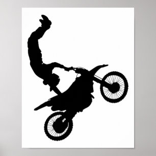 Motorcross Handstand Print