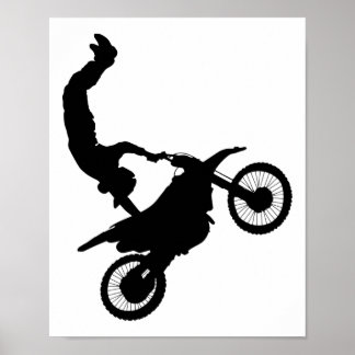 Motorcross Handstand Print