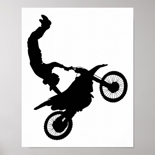 Motorcross Handstand Print (Front)