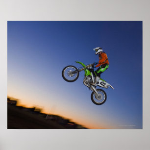 Motorcross Rider Poster