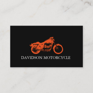 Motorcyc Auto Car Dealer Dealership Business Card