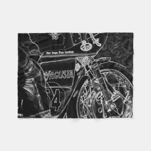 Motorcycle 1 fbcnm fleece blanket