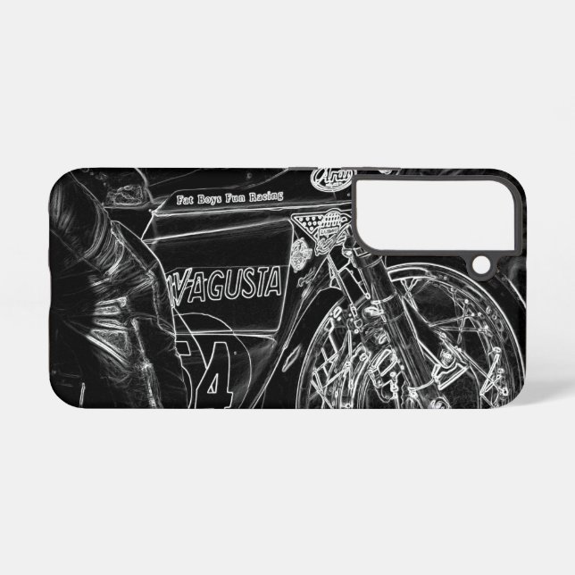 Motorcycle 1 sgcnm samsung galaxy s22 case (Back Horizontal)