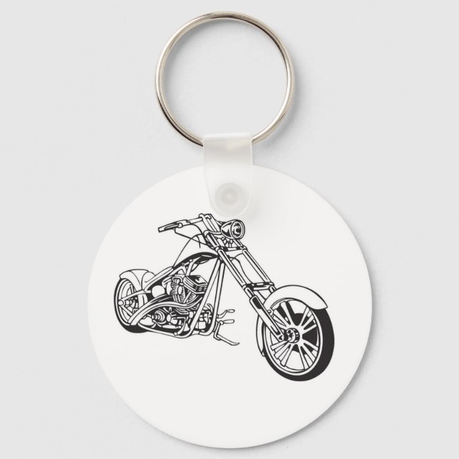Motorcycle..2 Key Ring (Front)