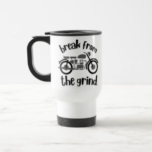 Motorcycle 2 Travel Mug (Grey)