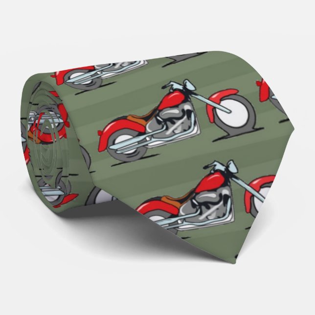motorcycle 898 tie (Rolled)