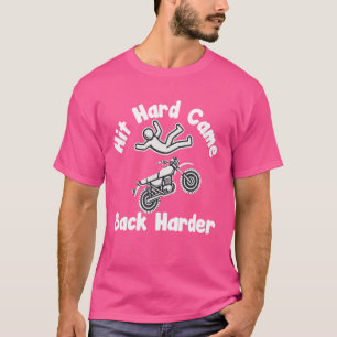 Motorcycle Accident Survivor Bike Crash Injury Rec T-Shirt