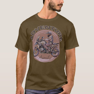 Motorcycle Adventure Awaits  T-Shirt