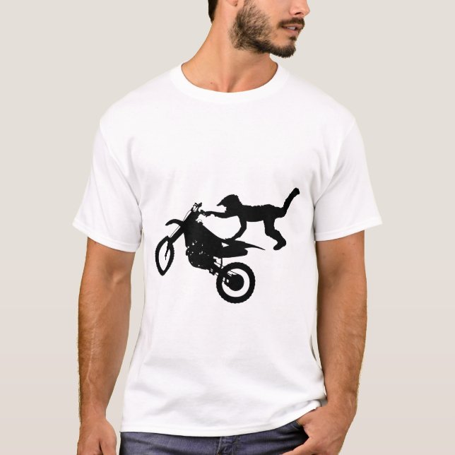 Motorcycle amazing motorbike biker rider touring T-Shirt (Front)