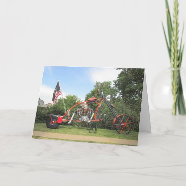 Motorcycle Art Card (Front)