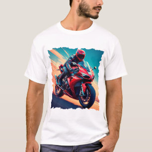 Motorcycle at high speed T-Shirt