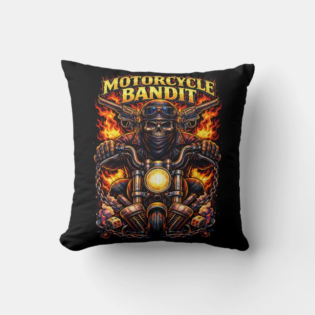 Motorcycle Bandit Cushion (Front)