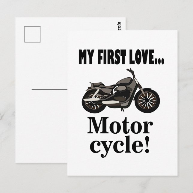 Motorcycle Bike Vehicle Motorcycle Postcard (Front/Back)